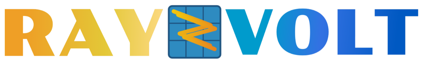 Ray2Volt Solar Logo